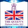 Queens Platinum Jubilee 2022 England Trending Svg