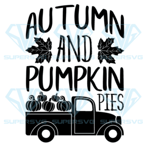 Autumn And Pumpkin Pies Svg, Halloween Svg, Halloween Pumpkin Svg