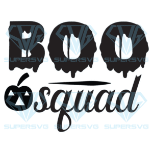 Boo Squad Pumpkin Svg, Halloween Svg, Halloween Pumpkin Svg