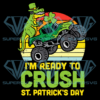 Dino Monster Truck Ready Crush St Patricks Day Cricut Svg Files