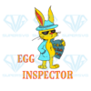 Easter Bunny Egg Inspector Cricut Svg Files, Easter Egg Svg