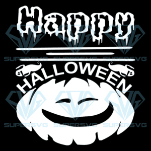 Happy Halloween Spook Pumpkin Svg, Halloween Svg, Halloween Spook Svg