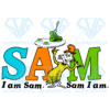 I Am Sam I Am Cricut Svg Files, Cat In The Hat Svg