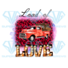 Load Of Love Red Leopard Png, Valentine Png, Red Leopard Png
