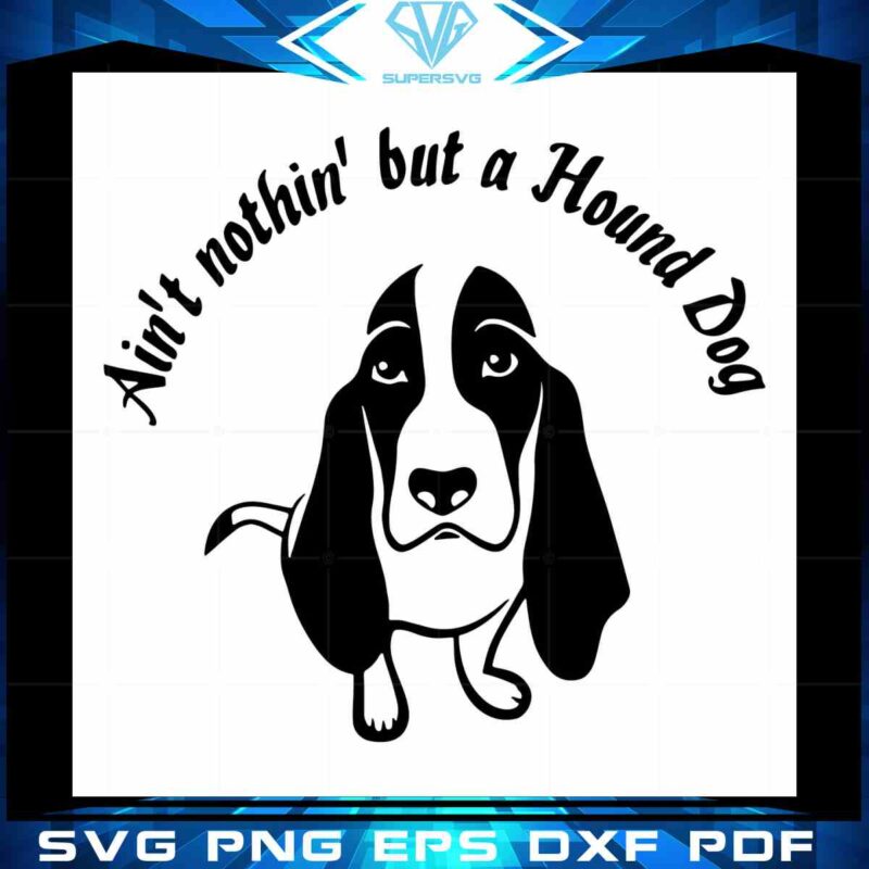 elvis-presley-hound-dog-graphic-baby-svg