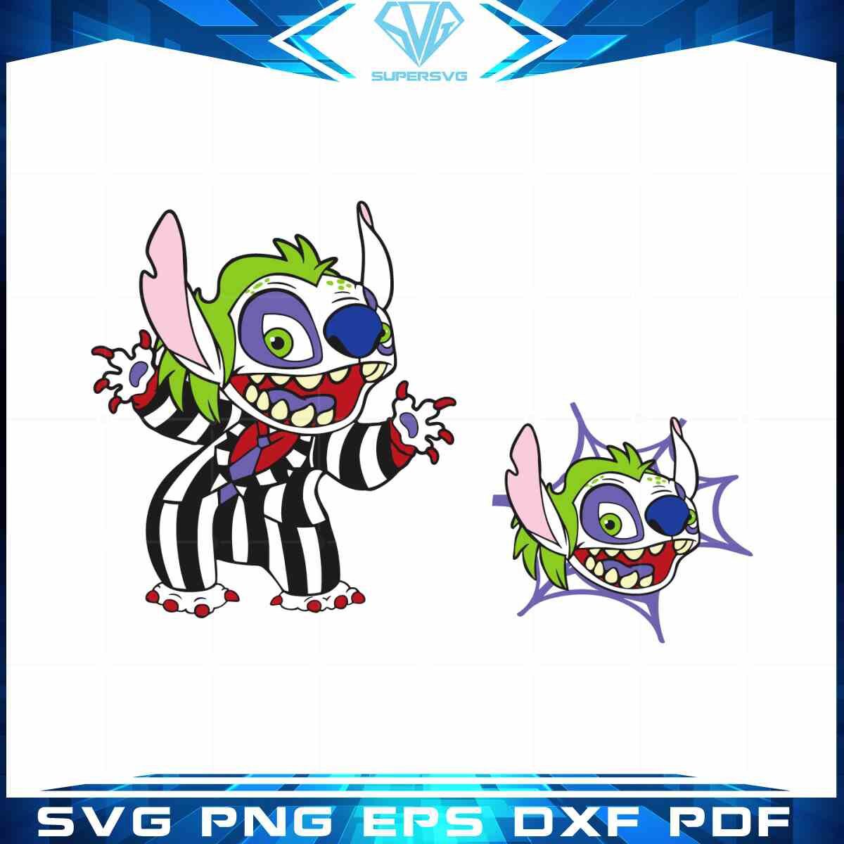 stitch-beetlejuice-svg-png-layered-image-svg-vector-cricut-files