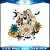 retro-floral-ghost-halloween-vector-cricut-files