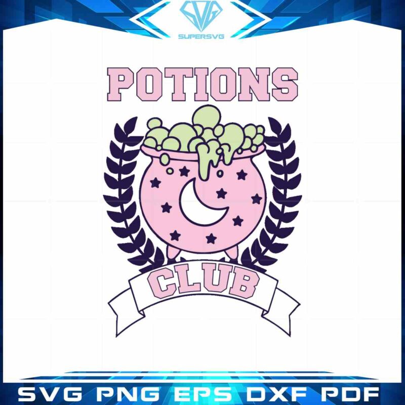potions-club-distressed-ghouls-rule-svg-vector-cricut-files