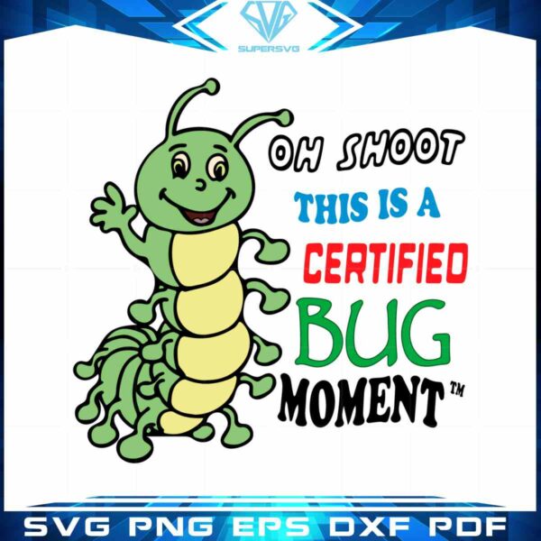 Bug Moment Funny Worm Cricut SVG Files