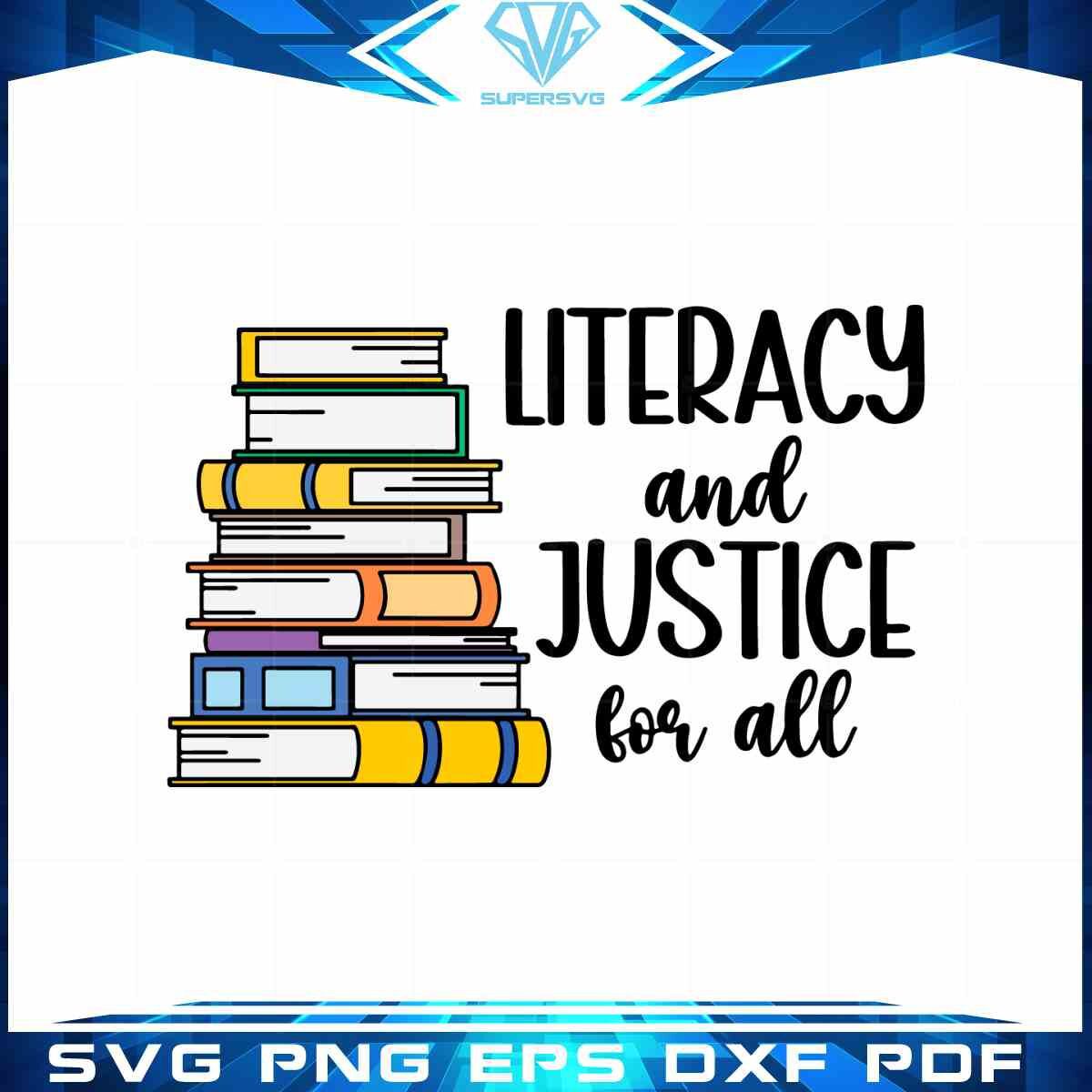 literacy-and-justice-for-all-tshirt-graphic-designs