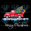 Merry Christmas Red Truck Png, Christmas Png, Red Truck Png