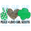 Peace Love Cookie Scout Cricut Svg Files, Bakery Cookie Svg