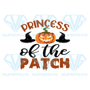 Princess Of The Patch Svg, Halloween Svg, Halloween Princess Svg