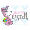Snoopy Happy Easter Cricut Svg Files, Easter Snoopy Svg