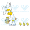 The Simpsons Bart Easter Egg Cricut Svg Files, Easter Svg