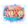 Xoxo Heart Valentine Day Png, Valentine Png, Xoxo Png, Valentine Bling