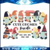Cute Celebration Gnomes Bundle SVG Cutting Files
