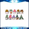 Cute Gnome Camping SVG Files For Cricut Designs Bundle