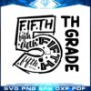 Fifth Grade Svg T-Shirt Graphic Designs