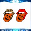 Halloween Pumpkin Lips SVG, Pumpkin Tongue SVG