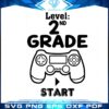 Level 2nd Grade Start Svg Design For Cricut