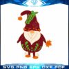 Red Autumn Gnome SVG Cricut Files