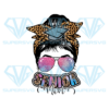 Senior Mom Messy Bun PNG Sublimation