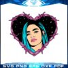 karol-g-face-heart-tattoo-svg-best-graphic-designs-cutting-files