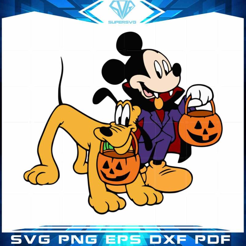 halloween-pluto-and-mickey-svg-sublimation-files-silhouette