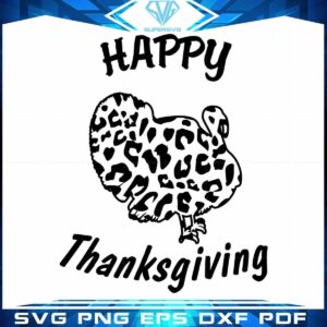 thanksgiving-turkeys-leopard-patern-svg-best-graphic-designs-cutting-files