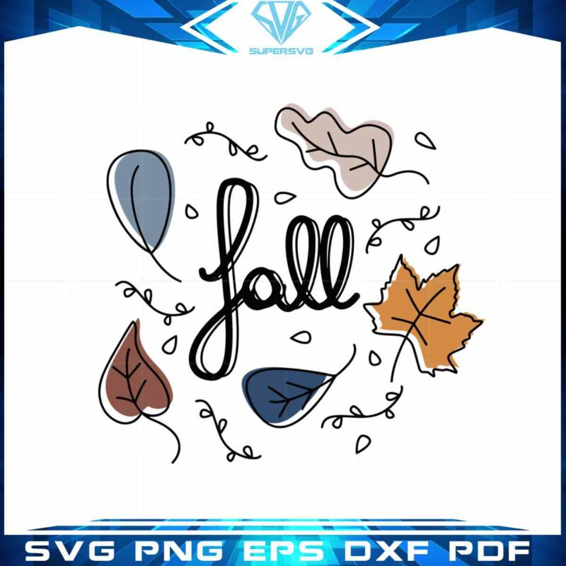 fall-leaves-leaf-pattern-vector-svg-design-cutting-files-instant-download