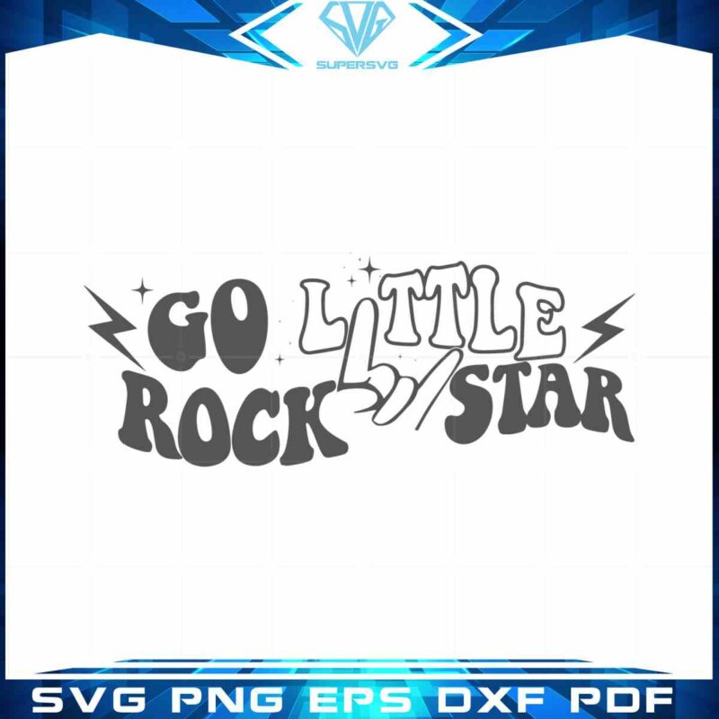 go-little-rockstar-retro-sublimation-y2k-rockstar-svg-digital-file