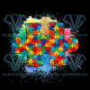 Big Autism Puzzle PNG Sublimation