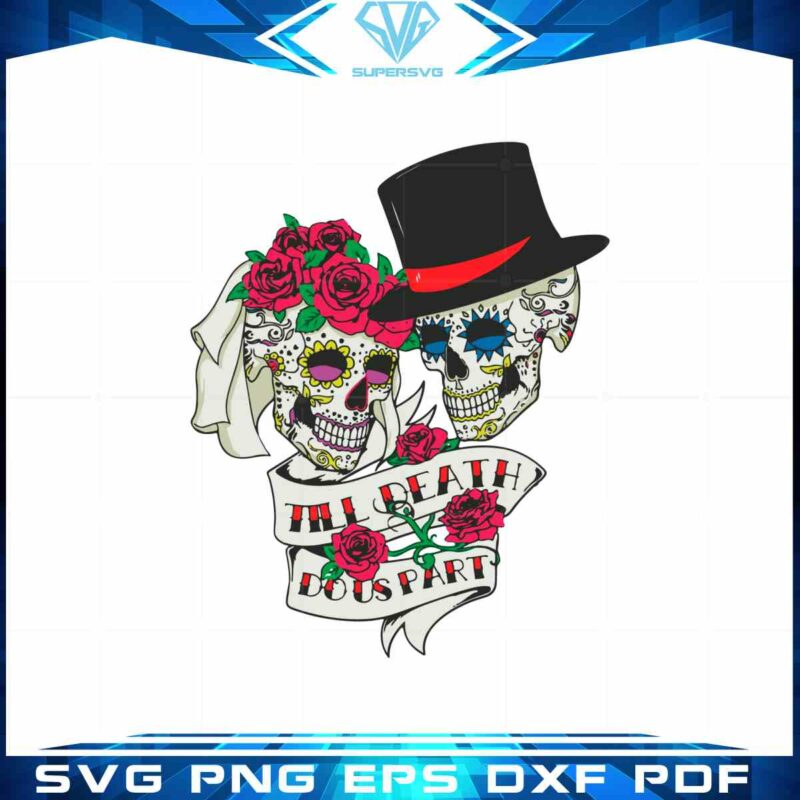 love-skull-rose-halloween-til-death-svg-graphic-designs-files