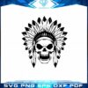 indian-headbansd-skull-halloween-svg-graphic-designs-files