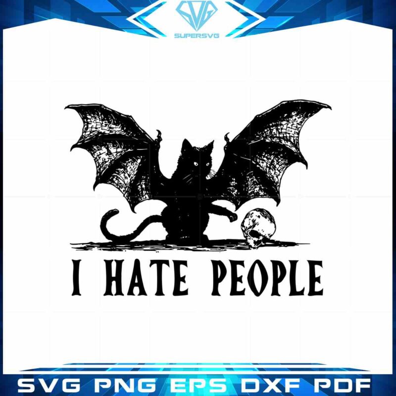 black-cat-bat-svg-i-hate-people-best-graphic-design-cutting-file