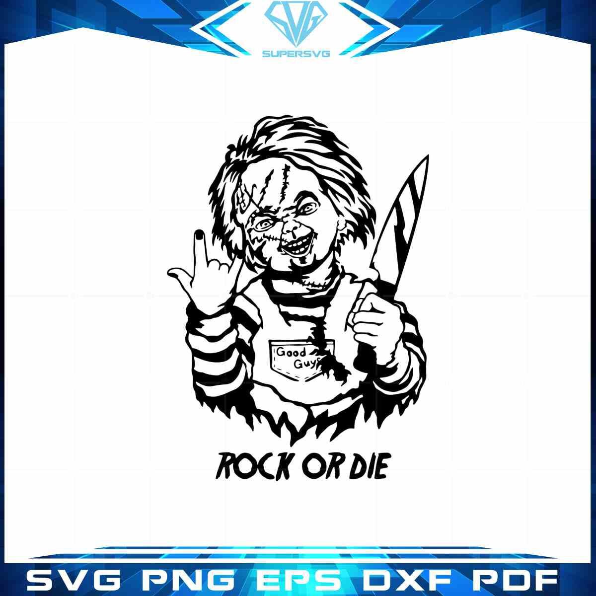 chucky-childs-play-svg-rock-or-die-graphic-design-cutting-file