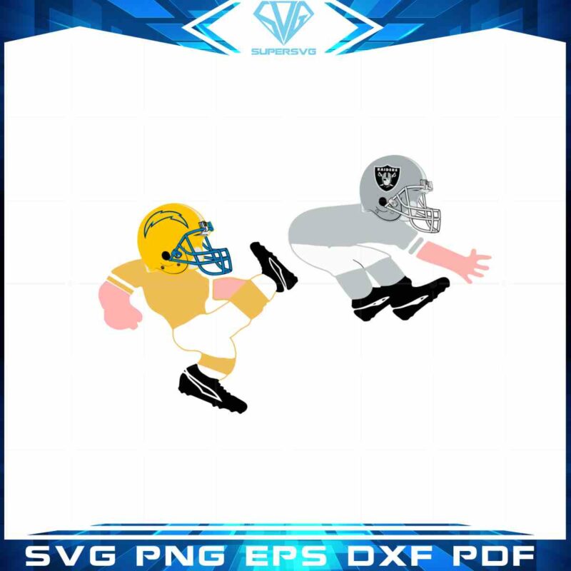 los-angeles-chargers-kick-your-ass-football-matches-nfl-svg-cutting-files