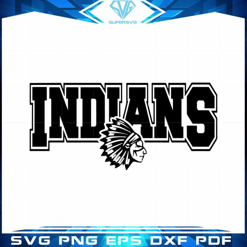 indian-mascot-logo-football-best-design-svg-cricut-sublimation-files
