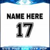 jersey-number-17-customize-name-svg-for-cricut-sublimation-files