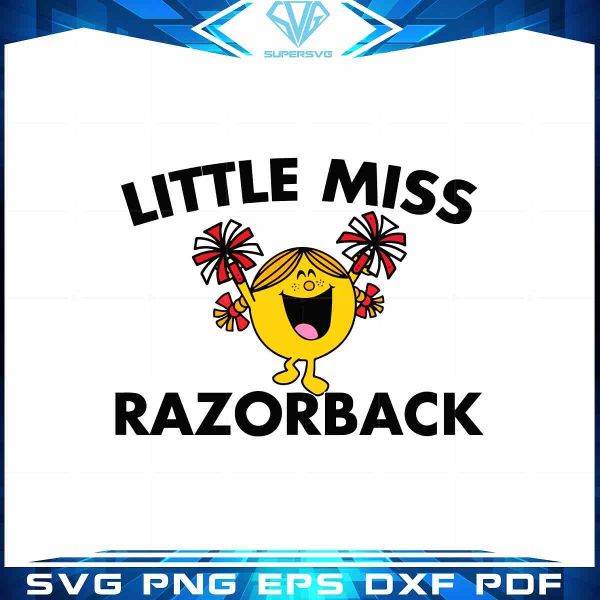 funny-cheer-little-miss-razorback-svg-files-for-cricut-sublimation-files