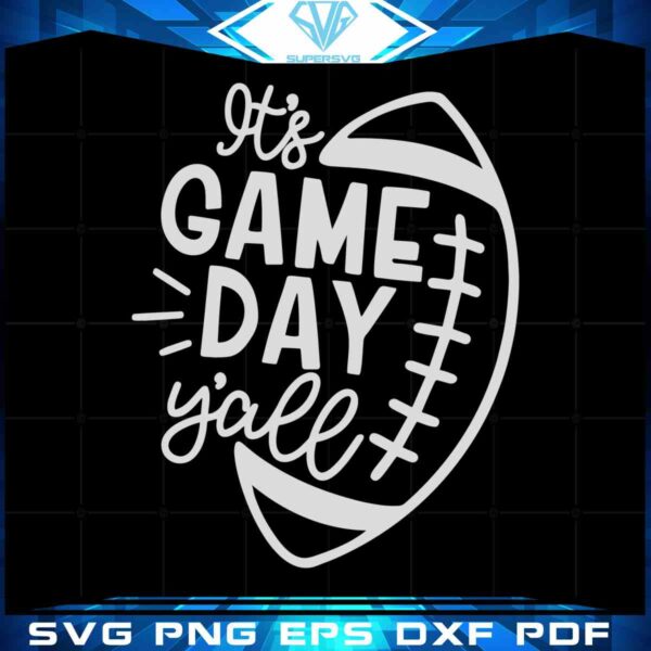 football-player-its-game-day-yall-svg-graphic-design-file