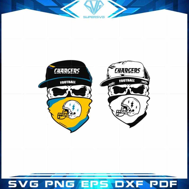 los-angeles-chargers-football-players-vector-svg-graphic-design-file