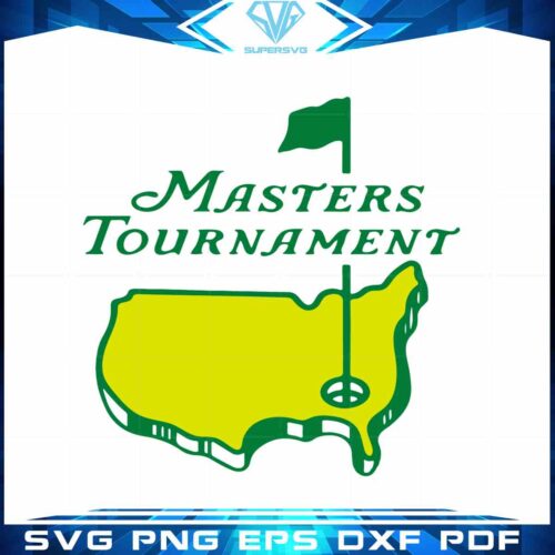 Masters Tournament SVG Masters Golf Logo Graphic Designs File