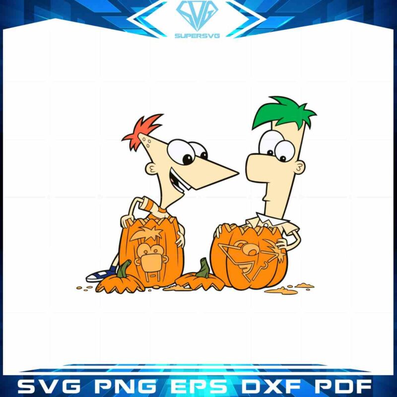 pumpkin-phineas-flynn-svg-phineas-and-ferb-vector-cutting-digital-file