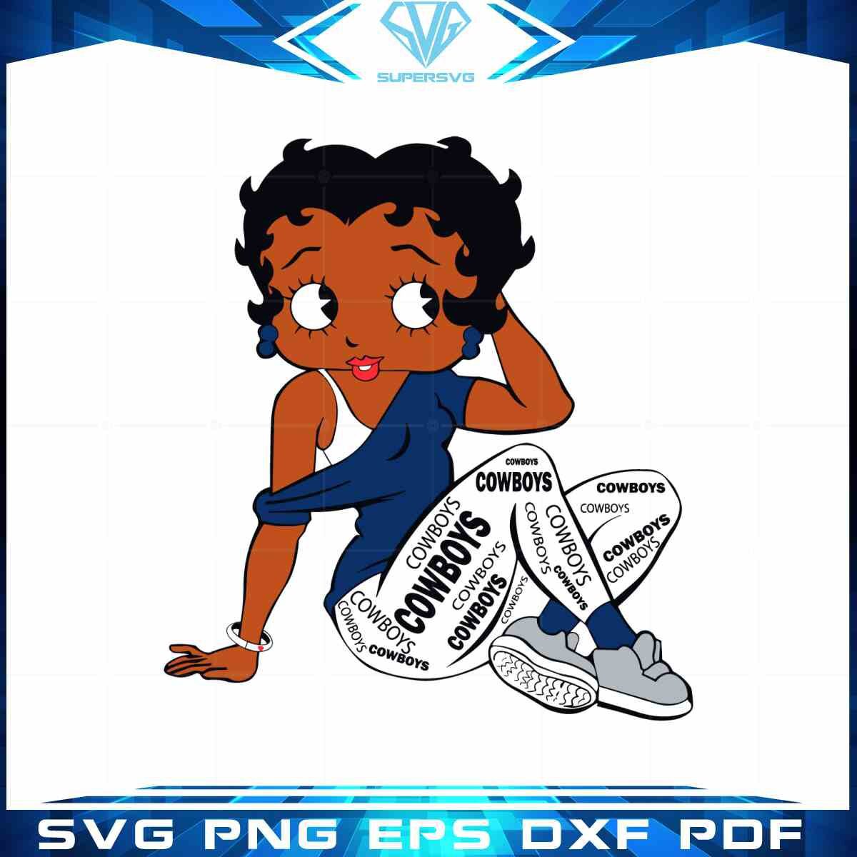 nfl-dallas-cowboys-betty-boop-svg-afro-girl-cricut-for-cut-files