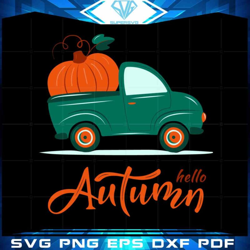 hello-autumn-fall-truck-pumpkin-svg-best-graphic-design-cutting-file