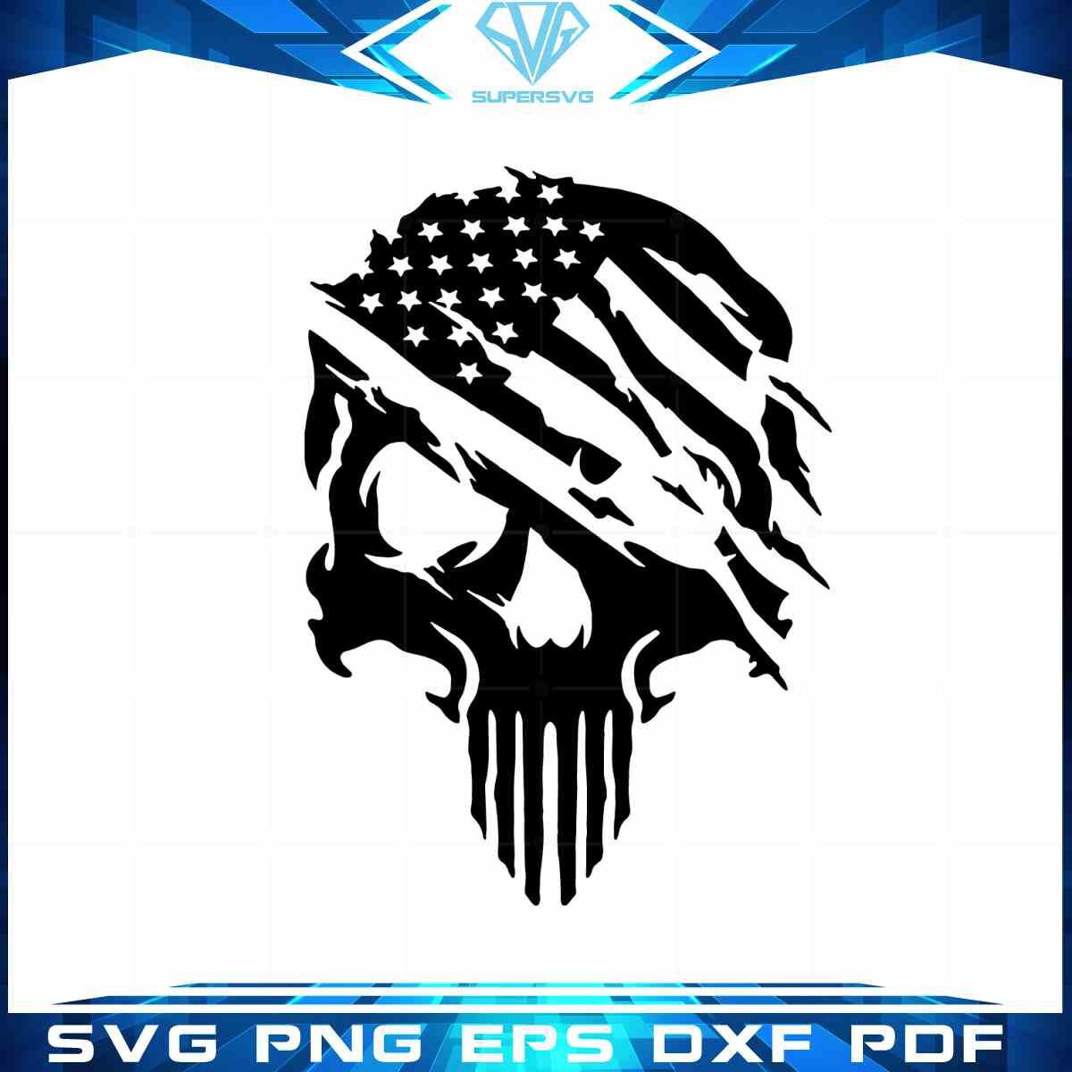 army-veteran-american-flag-skull-svg-graphic-design-cutting-file