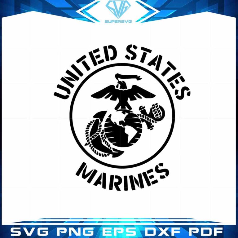 United States Marine Corps SVG Files for Cricut Sublimation Files