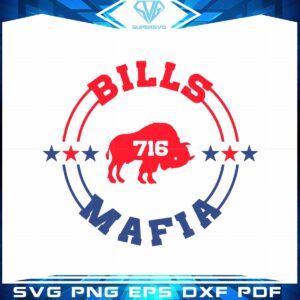 716 Bill Mafia Stars SVG NFL Buffalo Bills Graphic Design File